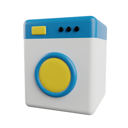 Máquina de lavar  3D Icon