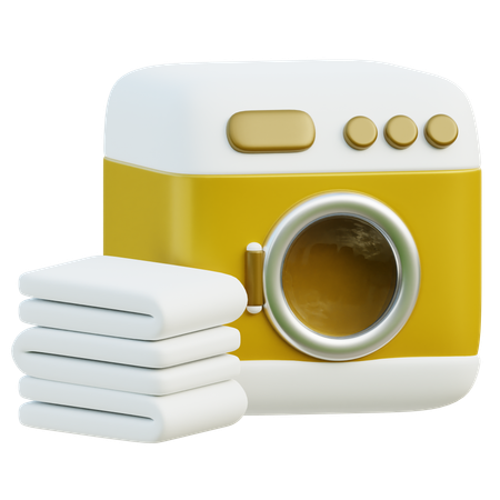 Máquina de lavar  3D Icon