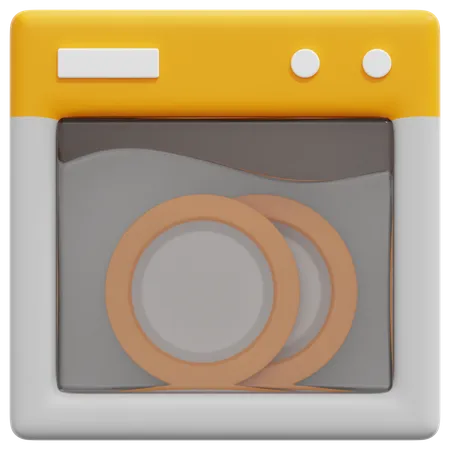 Lava-louças  3D Icon