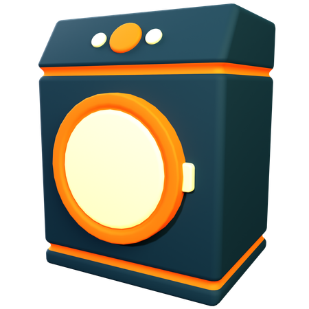 Máquina de lavar  3D Icon