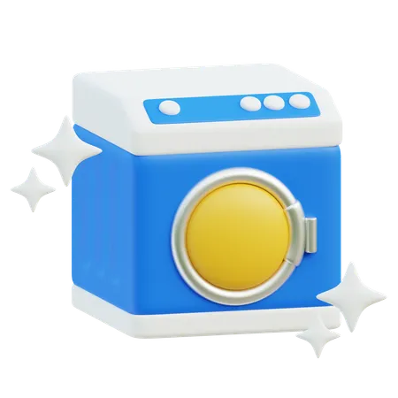 Máquina de lavar  3D Icon