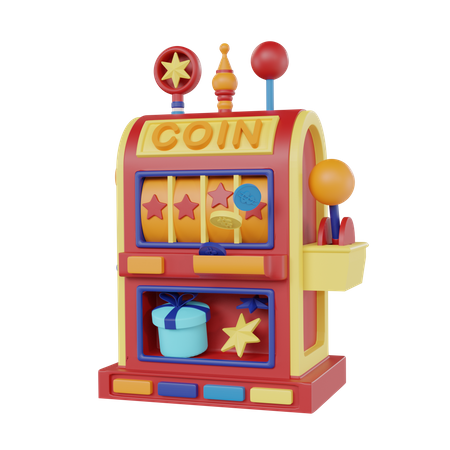 Máquina de moedas  3D Icon