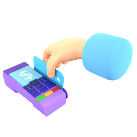Máquina de pagamento  3D Icon