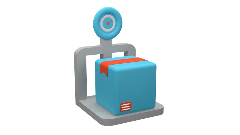 Máquina de peso  3D Icon