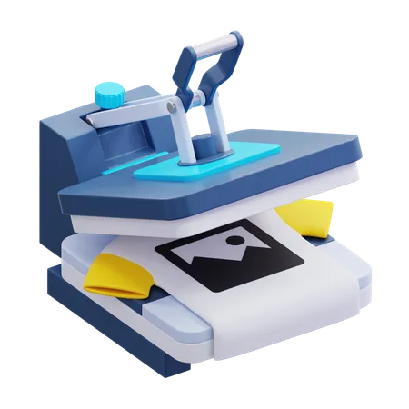 Máquina de prensa  3D Icon