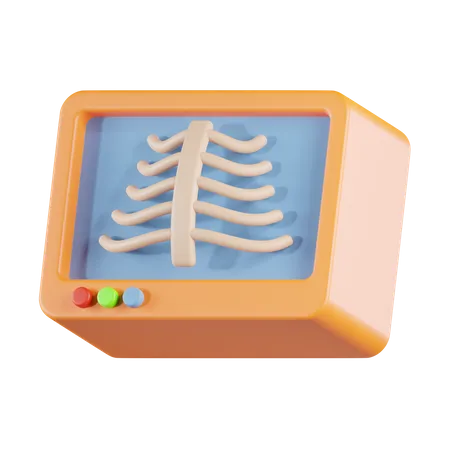 Máquina de raio-x  3D Icon