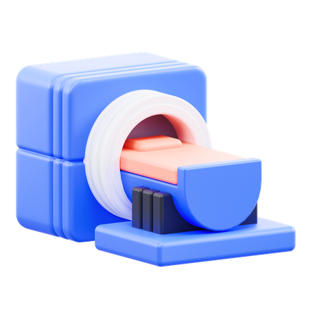 Máquina de ressonância magnética  3D Icon