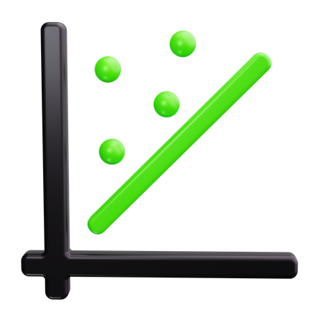 Máquina de vetores de suporte  3D Icon