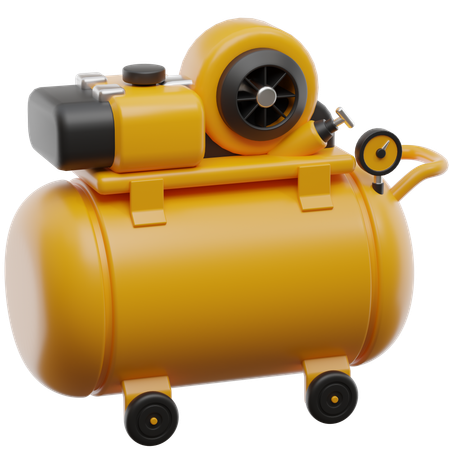 Maquina diesel  3D Icon