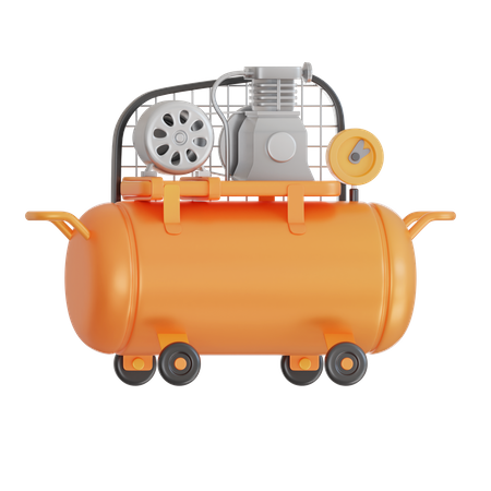 Maquina diesel  3D Icon