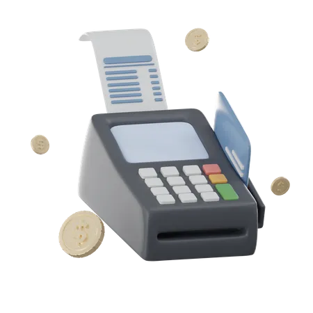 Transacciones Renderizadas En 3 D Para El Exito De Las Compras Y La Banca En Linea 3D Icon
