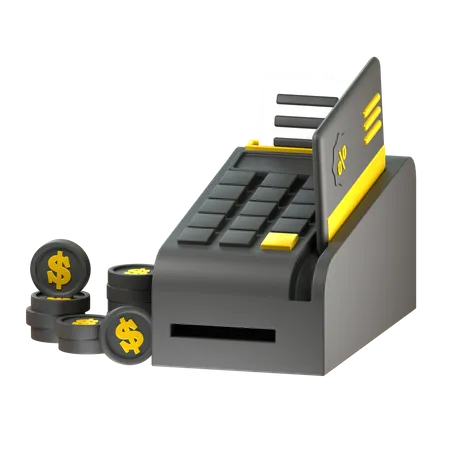 Máquina edc  3D Icon