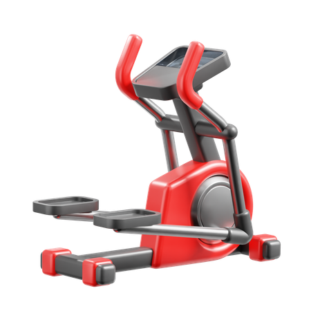Máquina elíptica  3D Icon