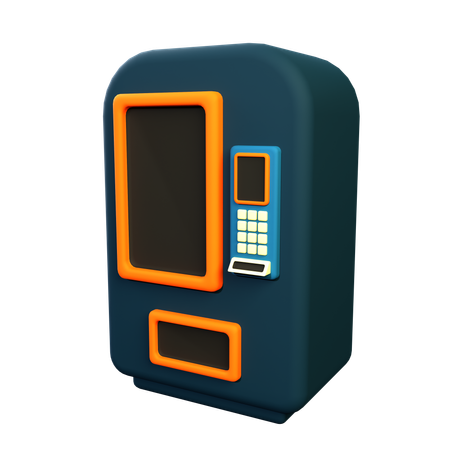 Máquina expendedora  3D Icon