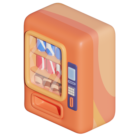 Máquina expendedora  3D Icon