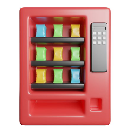 Máquina expendedora  3D Icon