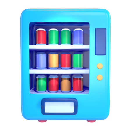 Máquina expendedora  3D Icon