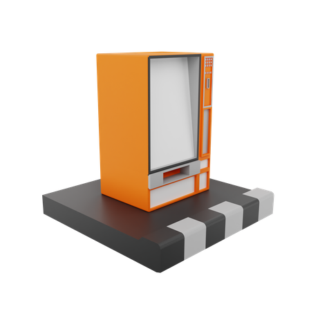 Máquina expendedora  3D Illustration