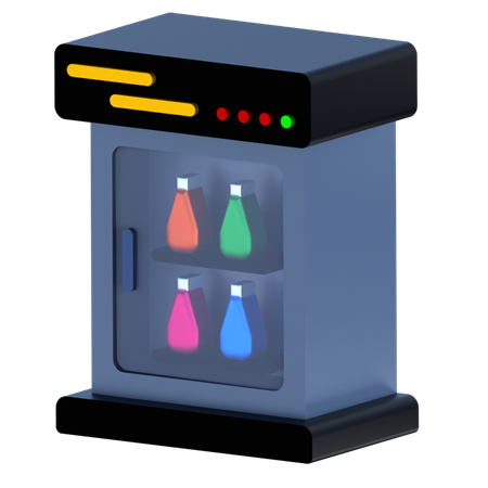 Máquina expendedora refrigerada  3D Icon