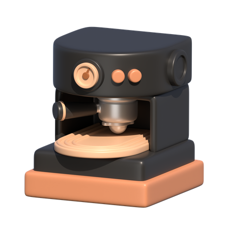 Máquina de café expreso  3D Icon