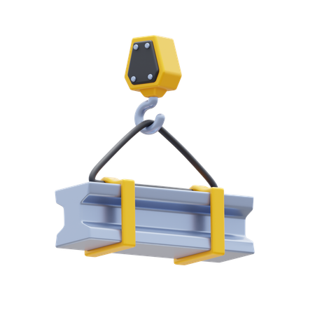 Maquina grua  3D Icon