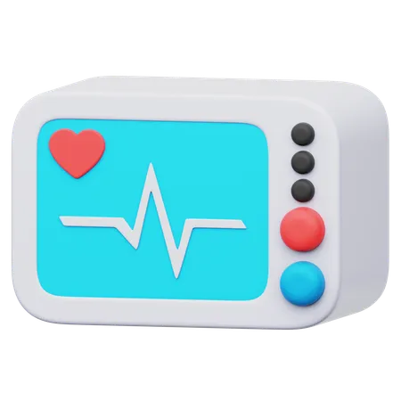 Maquina medica  3D Icon