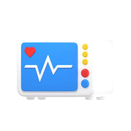 Máquina médica  3D Icon