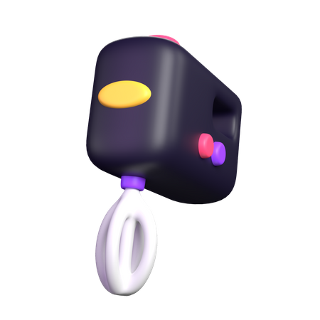 Maquina mezcladora  3D Icon