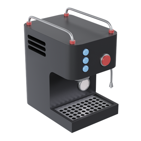 Máquina de café expreso  3D Illustration