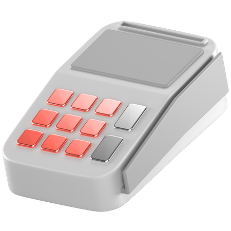 Máquina pos  3D Icon
