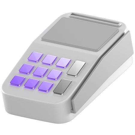 Máquina pos  3D Icon