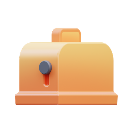Máquina torradeira  3D Icon