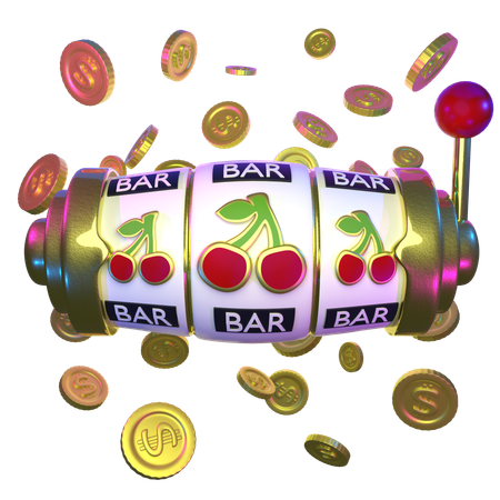 Maquina de casino  3D Icon