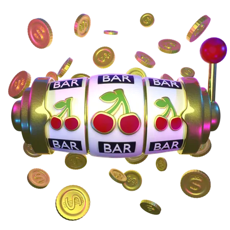 Maquina de casino  3D Icon