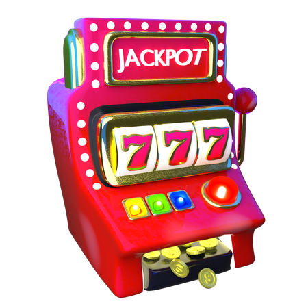 Maquina de casino  3D Icon