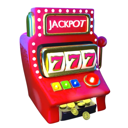 Maquina de casino  3D Icon