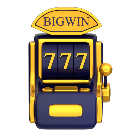 Maquina tragamonedas  3D Icon