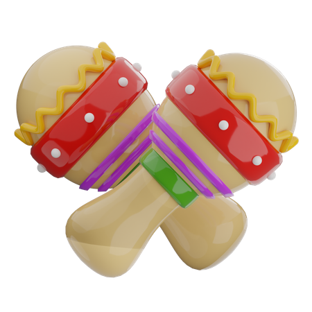 Maracas  3D Icon