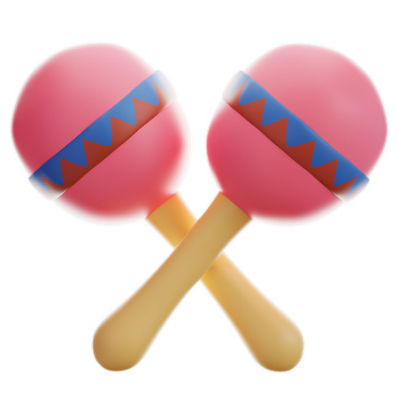 Maracas  3D Icon