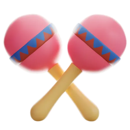 Maracas  3D Icon