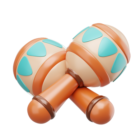 Maracas  3D Icon