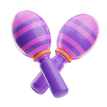 Maracas  3D Icon