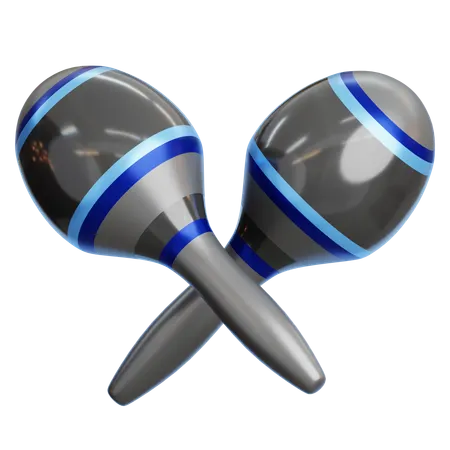 Maracas  3D Icon