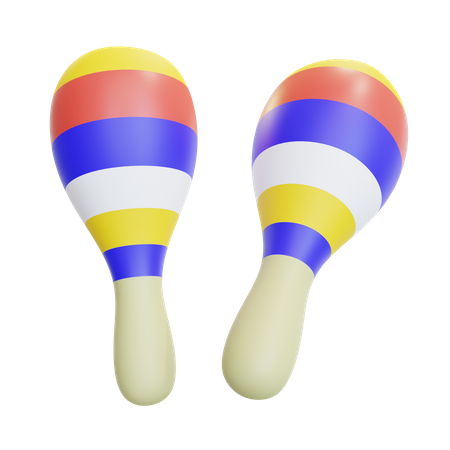 Maracas  3D Icon