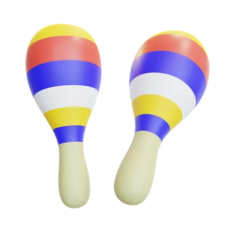 Maracas  3D Icon