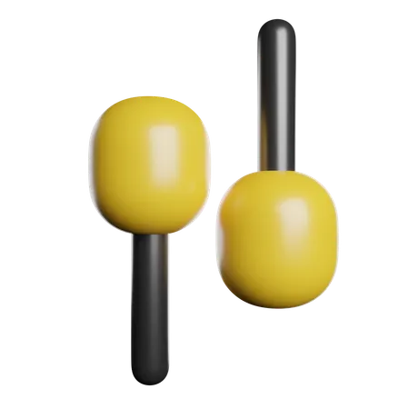 Maracas  3D Icon