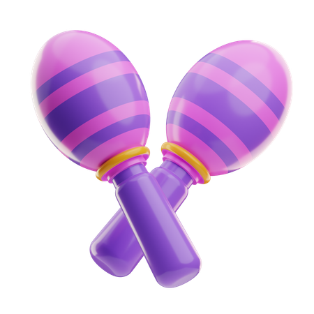 Maracas  3D Icon