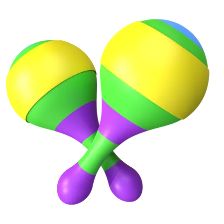 Maracas  3D Icon