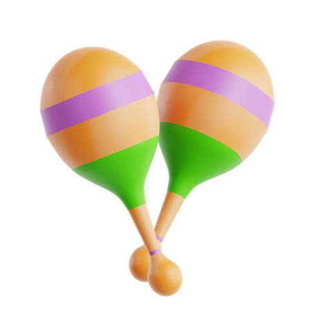 Maracas  3D Icon