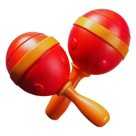 Maracas  3D Icon